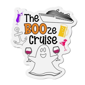 The BOOze Cruise Cabin Door Magnet, Halloween Cruise Trip, Halloween Cruise Magnets, Cruise Door Magnets, Cruise Cabin, Cruise Door Decor