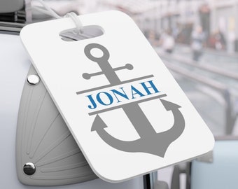 PERSONALIZED Monogram Anchor Cruise trip luggage tags, Cruise luggage tags, personalized luggage tags, cruise luggage tags, cruise gifts