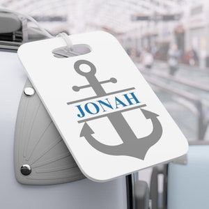 PERSONALIZED Monogram Anchor Cruise trip luggage tags, Cruise luggage tags, personalized luggage tags, cruise luggage tags, cruise gifts
