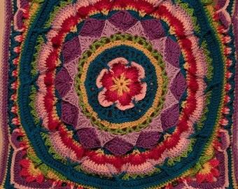 Mandala Crochet Wall Hanging