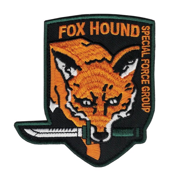 Metal Gear FOX HOUND Special Force Original Logo PATCH