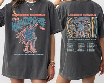 Lauren Daigle The Kaleidoscope Tour 2024 Shirt, Lauren Daigle Concert Shirt, Lauren Daigle Album Music Shirt , Thank God I Do Shirt