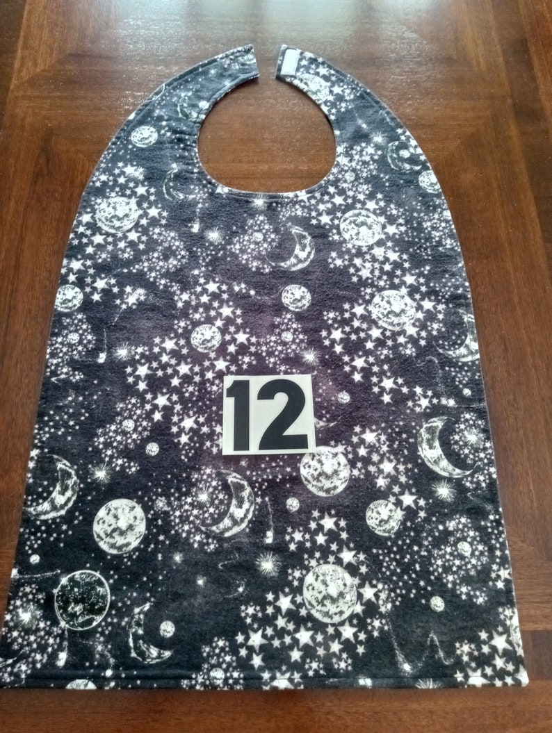 Adult Bib, Reversible, Longer Length image 4