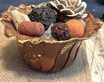 Handmade Clay Passive Diffuser Bowls