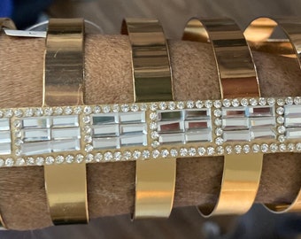 Rhinestone Arm Cuff Bracelet