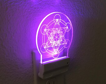 Metatron Cube LED Night Light