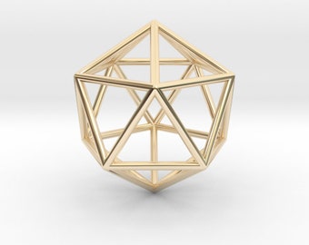 Icosahedron Pendant
