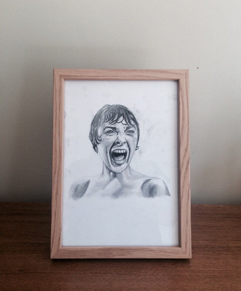 Physcho scream Customizes Pencil Drawing