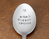 Mom Gift, Mom 39 s Coffee Spoon, Hand Stamped Spoon Unique Gift For Mom From Son From Daughter Birthday Gift Mother 39 s Day Gifts Moms Day Easter