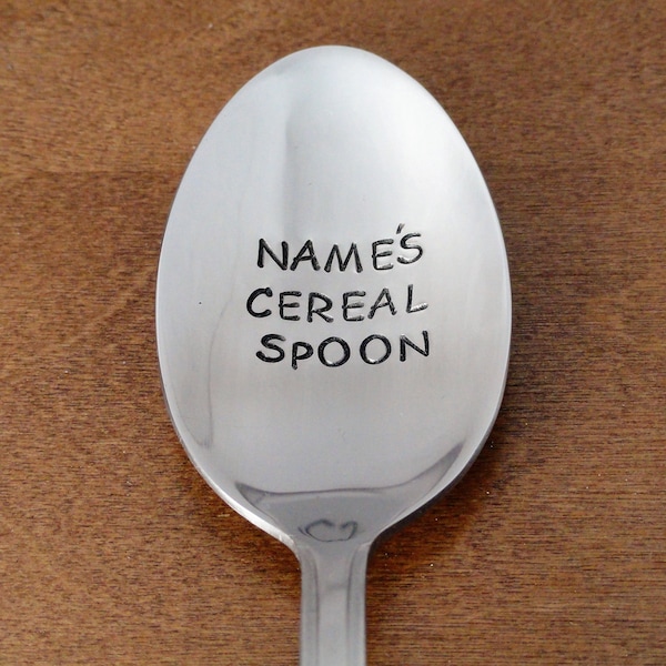 Personalized Spoon Christmas Etsy
