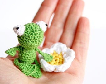 Crochet Frog Pattern • Amigurumi Frog Tutorial • PDF CROCHET PATTERN