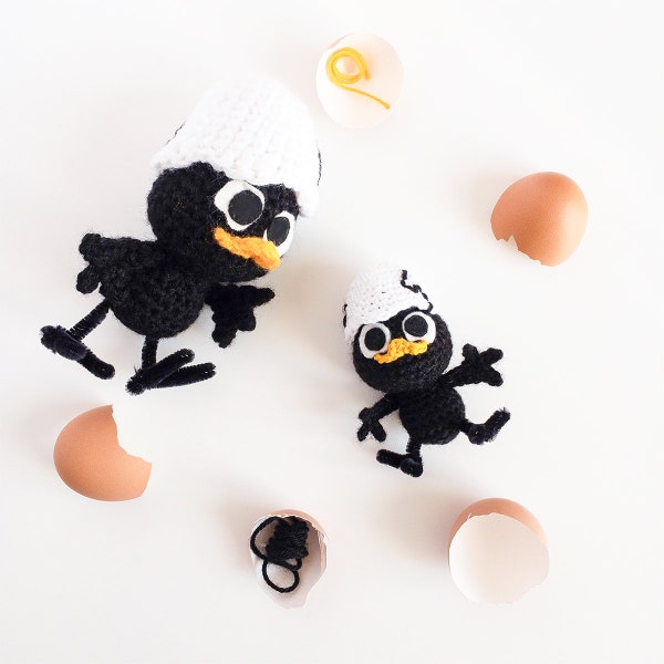 Häkelküken • Ostern DIY • Häkelanleitung / Amigurumi