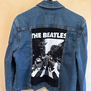 Beatles Abbey Road Denim Jacket - Etsy