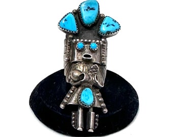 Spilla Rana In Cristallo E Strass Turchese - Stile Artistico, Ciondolo 05853C5