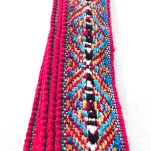 Woven Dance Ceremonial Sash Belt 1 w. x 62.5 l. Inches #4
