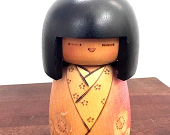 関口東亜作 ヴィンテージこけし かぐや姫 - Etsy 日本