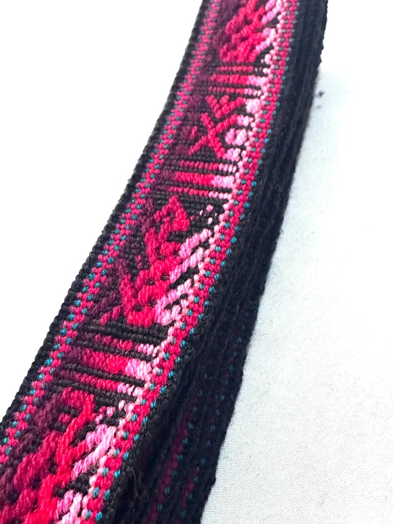 Woven Dance Ceremonial Sash Belt 1 w. x 62.5 l. Inches #1