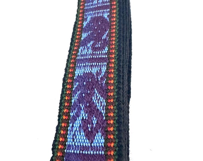 Woven Dance Ceremonial Sash Belt 1 w. x 62.5 l. Inches