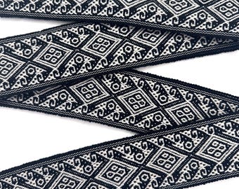 Woven Dance Ceremonial Sash Belt 2 1/4 x 82 Inches