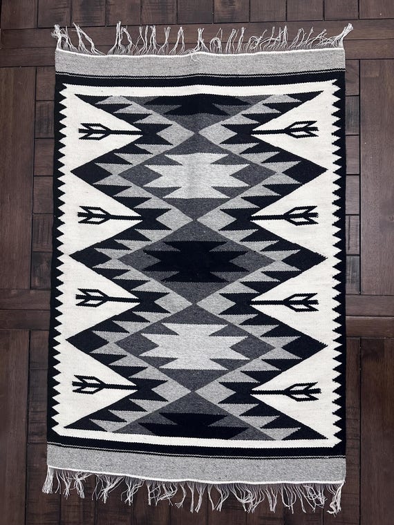 South American Tapestry, Ecuador, Otavalo. Wall Hanging Tapestry. Wool Rug