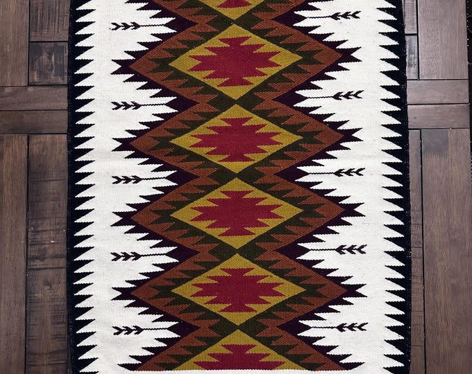 South American Tapestry, Ecuador, Otavalo. Wall Hanging Tapestry. Wool Rug