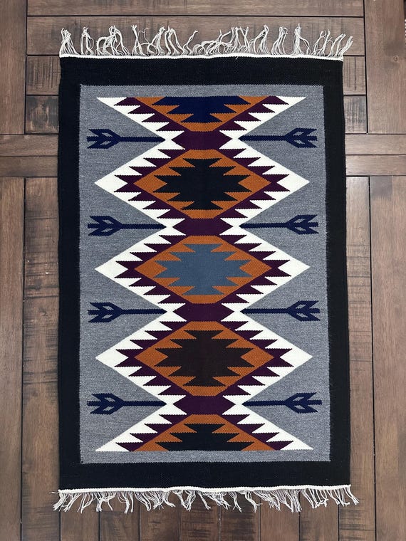 South American Tapestry, Ecuador, Otavalo. Wall Hanging Tapestry. Wool Rug