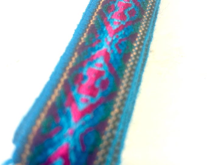 Woven Dance Ceremonial Sash Belt 1 w. x 62.5 l. Inches