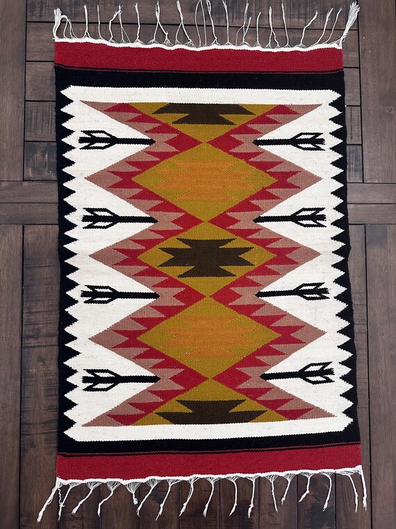 South American Tapestry, Ecuador, Otavalo. Wall Hanging Tapestry. Wool Rug