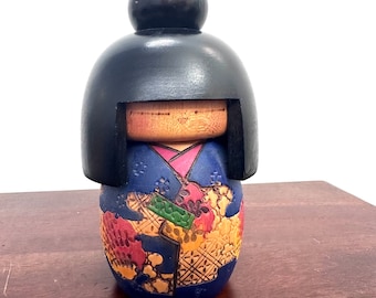 5.5'' Kokeshi doll by Takamizawa Kazuo / Japanese Art/ Japanese Crafts