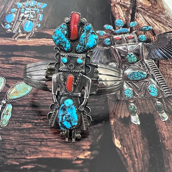 Rare Vintage Native American Museum Quality Sterling Turquoise