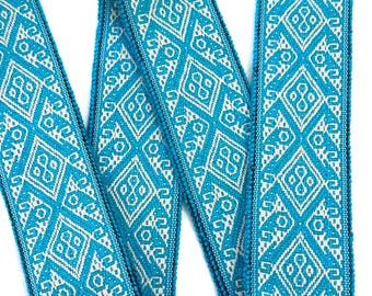 Woven Dance Ceremonial Sash Belt 2 1/4 x 82 Inches