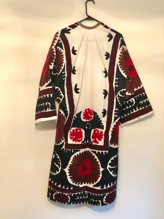 Suzani Vintage Fully Embroidered Kimono Size M/L, - image 10