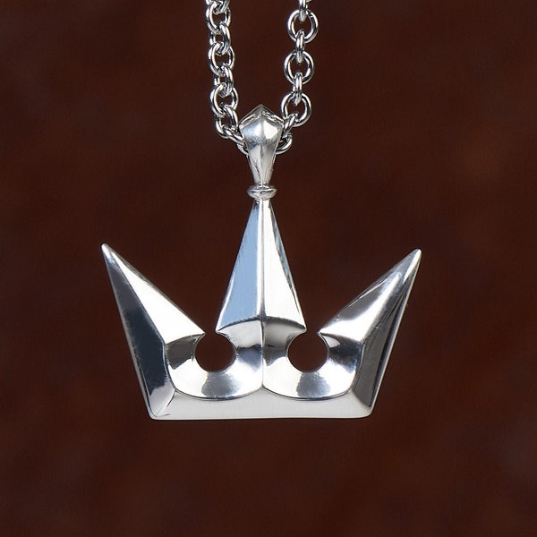 Collier avec pendentif couronne reine princesse en argent sterling 925, bijoux à breloque