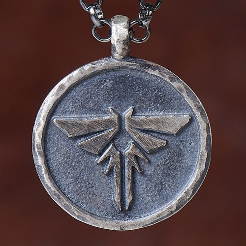 Firefly Pendant Necklace the Last of Us Firefly Pendant Double Etsy