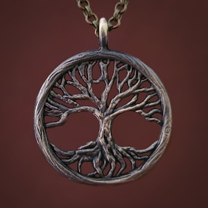 Viking Norse Yggdrasil Tree of Life Yggdrasil Pendant Necklace Jewelry Amulet