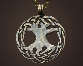 Viking Norse Yggdrasil Tree of Life Pendant Necklace Jewelry Amulet