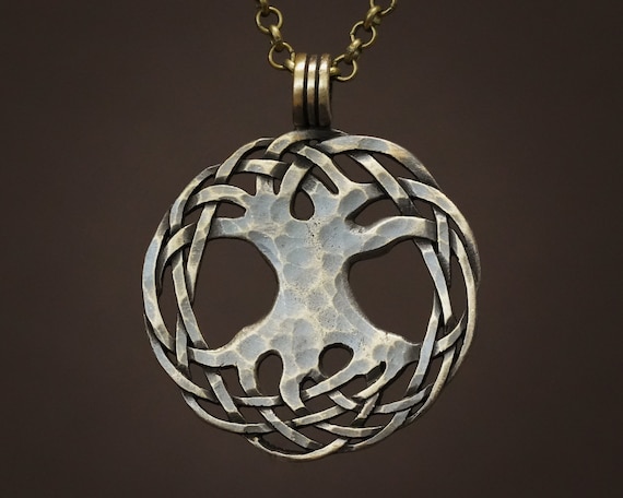 Viking Norse Yggdrasil Tree of Life Pendant Necklace Jewelry