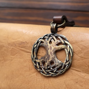 Yggdrasil Viking World Tree of Life  Keychain Keyring Key Accessories Jewelry