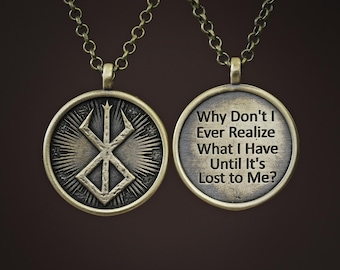 Marchio di sacrificio Runa Eclissi solare Anime Behelit Collana Ciondolo Gioielli Fantasy Cosplay Regalo per uomini e donne