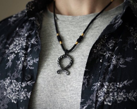 Collier Viking Pour Homme Collier Amulette Mythologie Nordique[m6060