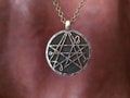Lovecraft Cthulhu Necronomicum Necklace Pendant Amulet Jewelry product logo