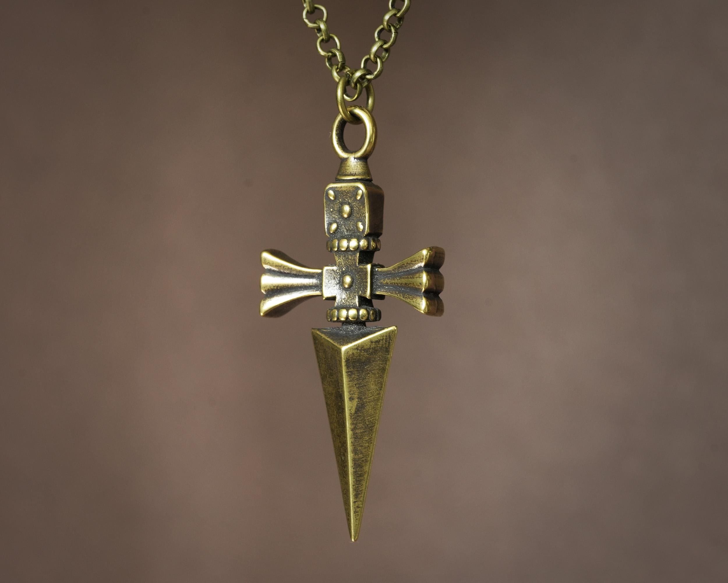 Judgement Chain Necklace Pendant Jewelry H x H 925 Sterling Silver