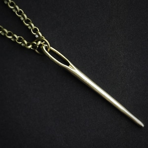 アクセサリー NEEDLES Bracelet - 925 Silver Solid Sterling Silver Sewing Needle Bracelet - Etsy