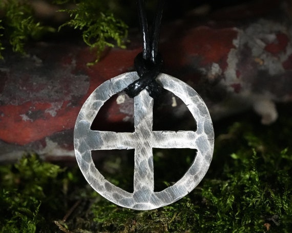 Sun clearance wheel necklace