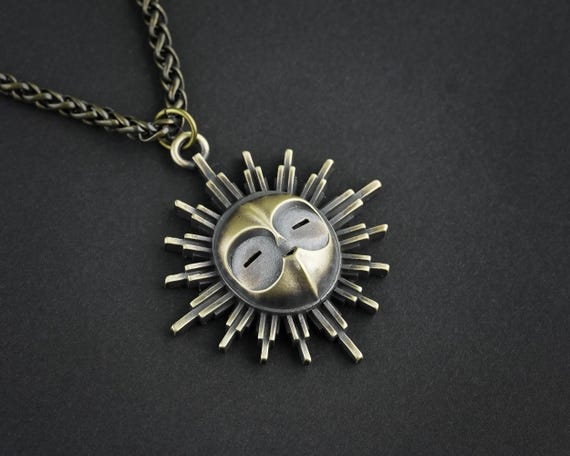 Esquie Mask Necklace - Expedition 33 Fantasy Game Jewelry - Clair