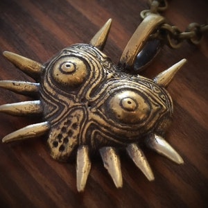 Majora's masker ketting hanger sieraden legende Breath of the Wild Majora