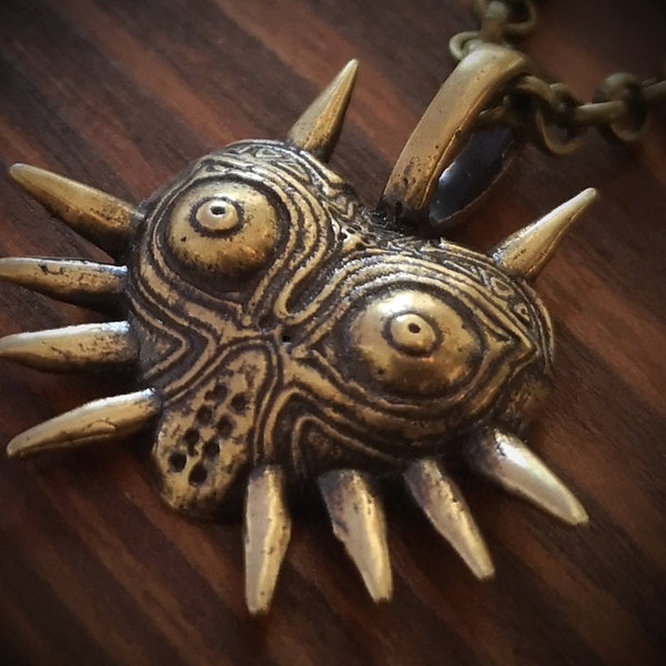 Majora's Mask Collier Pendentif Bijoux Legend Breath of the Wild Majora