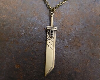 ファイナルファンタジー 限定 バスターソード シルバー ネックレス ペンダント Amazon | 925スターリングシルバー ファイナルファンタジー VII