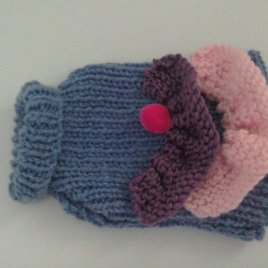 Dog Jumper, Warm Lilac Sweater, Pet Clothing, Chihuahua clothing, Teacup Puppy Sweater, Dog Sweater Small, Hamster Clothes, Dog Sweater