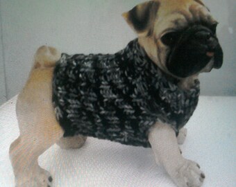 Maglia a mano Wild Wolf Grigio Maglione per cani